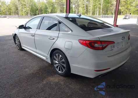 2016 Hyundai Sonata Sport from USA, damaged, VIN 5NPE34AF3GH420596